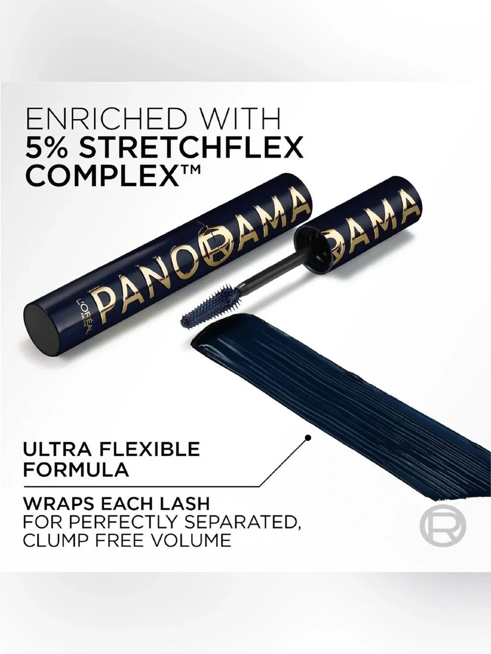 L'Oréal Panorama Voluminous Mascara — All Night Black 3-Pack